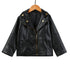 Trendy Girl PU Leather Jacket - Priority Shipping Jackets & Coats Little Palace Store A 1T